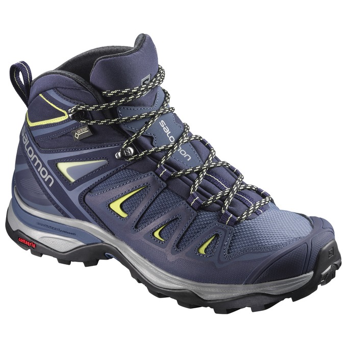 Buty Trekkingowe Damskie Salomon X ULTRA 3 MID GTX® W - Jasny Niebieskie - Polska (316-VFEMQP)